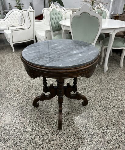 Mesa de arrime inglesa antigua con base central