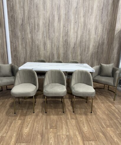 Juego de comedor Beige
